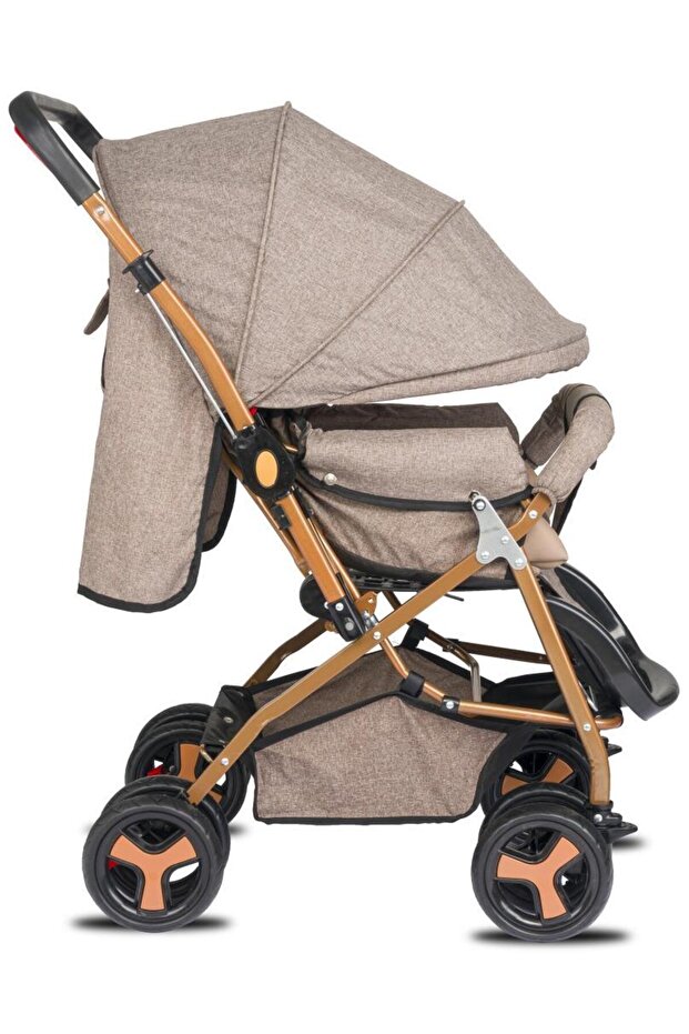 Tommybaby Classic Çift Yön Bebek Arabası Tam Yatarlı görsel 2