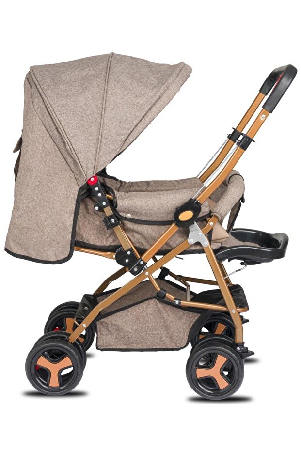 Tommybaby Classic Çift Yön Bebek Arabası Tam Yatarlı görsel 3