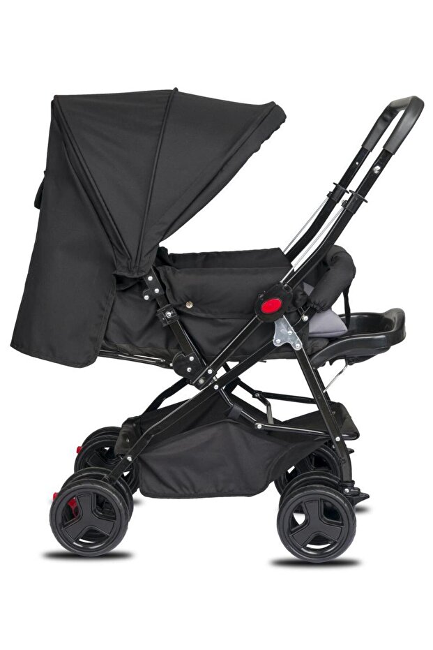 Tommybaby Classic Çift Yön Bebek Arabası Tam Yatarlı görsel 3