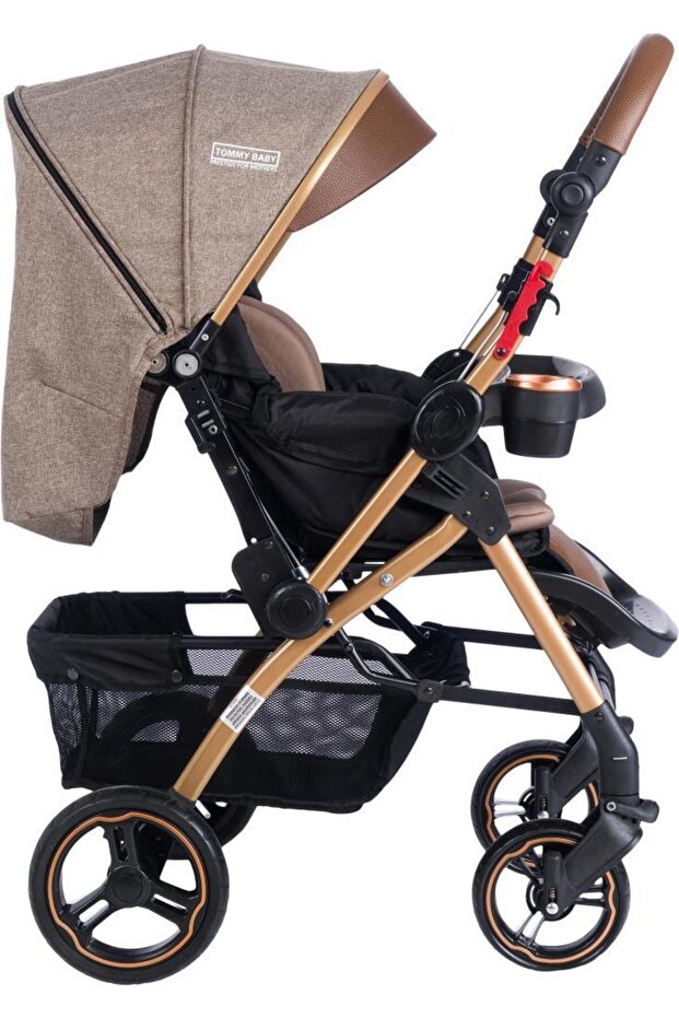 Tommybaby Tornado Travel Çift Yönlü Bebek Arabası Seyahat Sistem Puset görsel 3