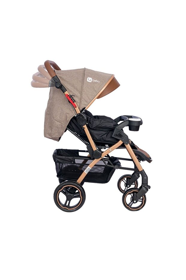 4 Baby Fırsat Seti Active Plus Travel Sistem Bebek Arabası Esse Oyun Parkı Beşik Çanta görsel 5