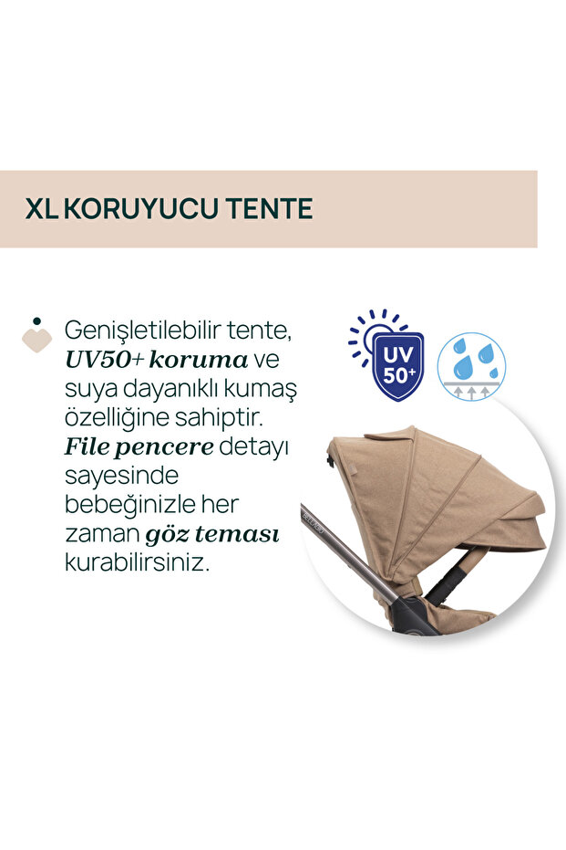 Chicco BELLAGIO BEBEK ARABASI 2.0 CARAMEL görsel 5