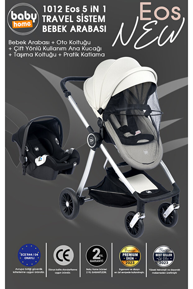 Baby Home 1012 Eos Travel Sistem Bebek Arabası görsel 2