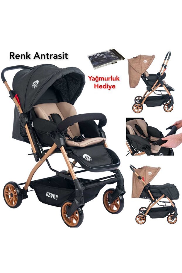 4KİDS Bebek Çeyiz Seti Yeni Doğan Set Bebek Arabası Anne Yanı Beşik Anakucağı Mama Sandalyesi Puset görsel 2
