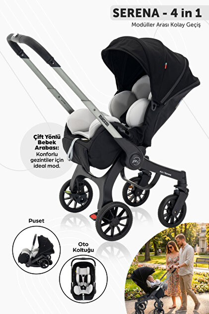 Babyhope Sc 107 Baston Bebek Arabası Pembe görsel 3