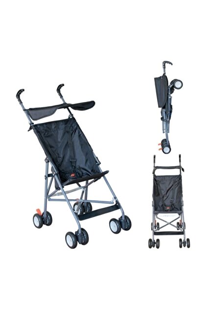 Babyhope Sc 107 Baston Bebek Arabası Pembe görsel 5