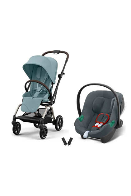 Cybex Beezy Travel Sistem | Magic Black & Aton Steel Grey görsel 5