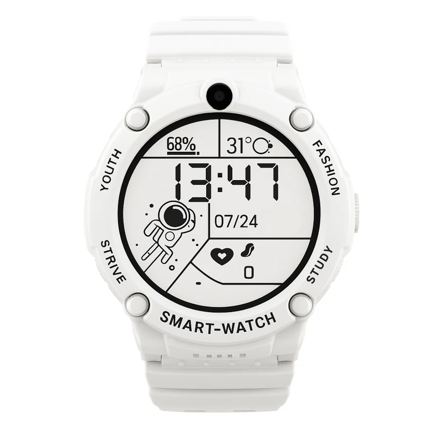 Çocuk akıllı saat uzun pil ömürlü 44 mm