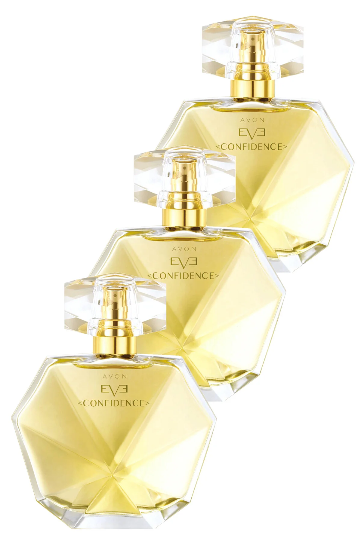 Avon Eve Confidence Kadın Parfüm Edp 50 Ml. Üçlü Set
