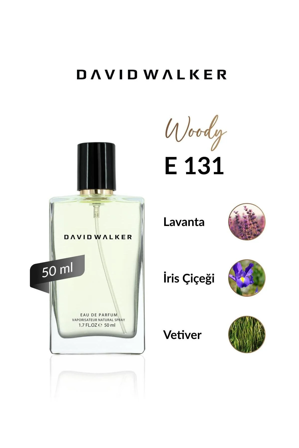 David Walker E131 Diamond 50 ml Erkek Parfüm | Woody