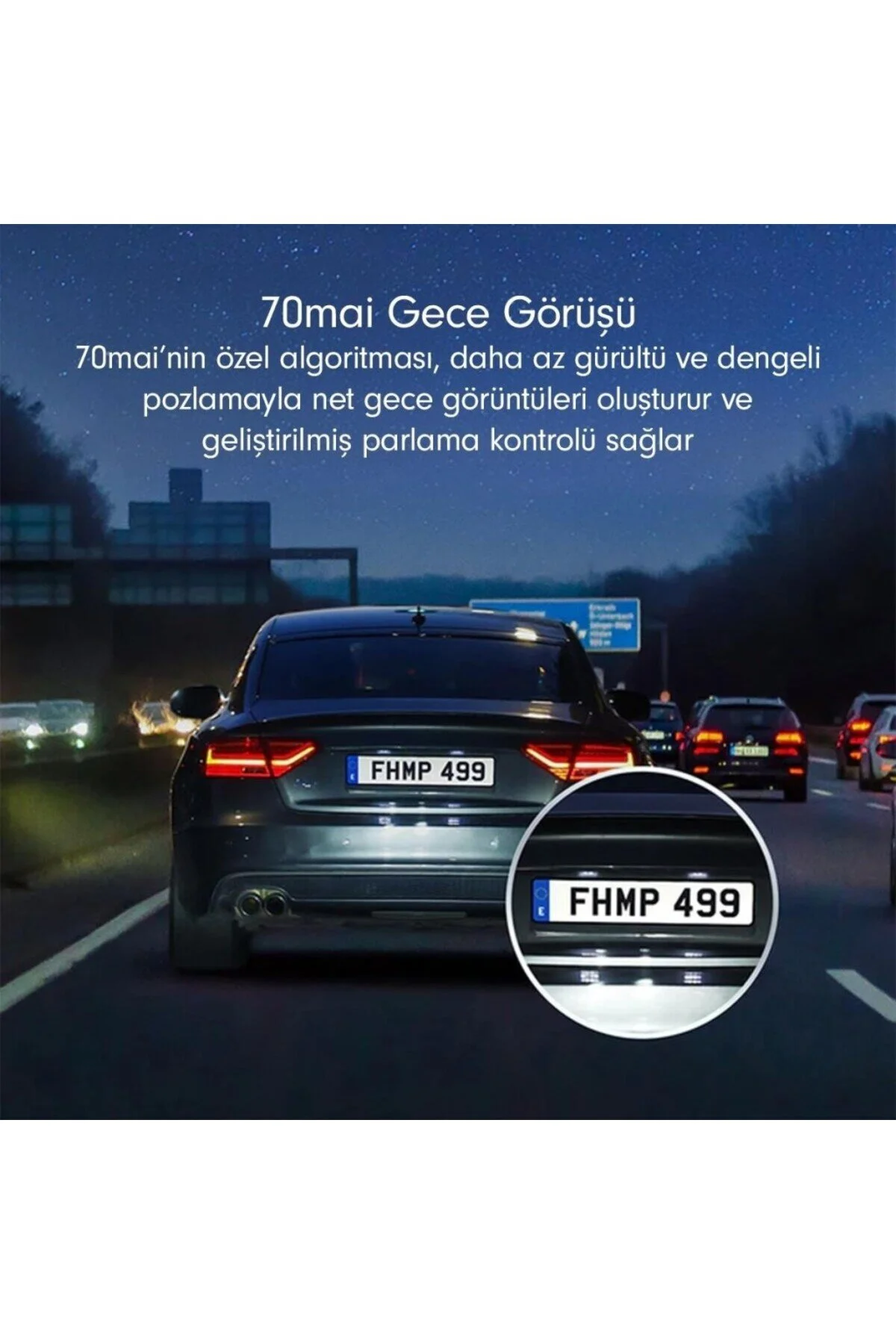 70MAİ A200 + Rc11 Ön Ve Arka Araç İçi Kamera Seti - Fiyatı, Yorumları