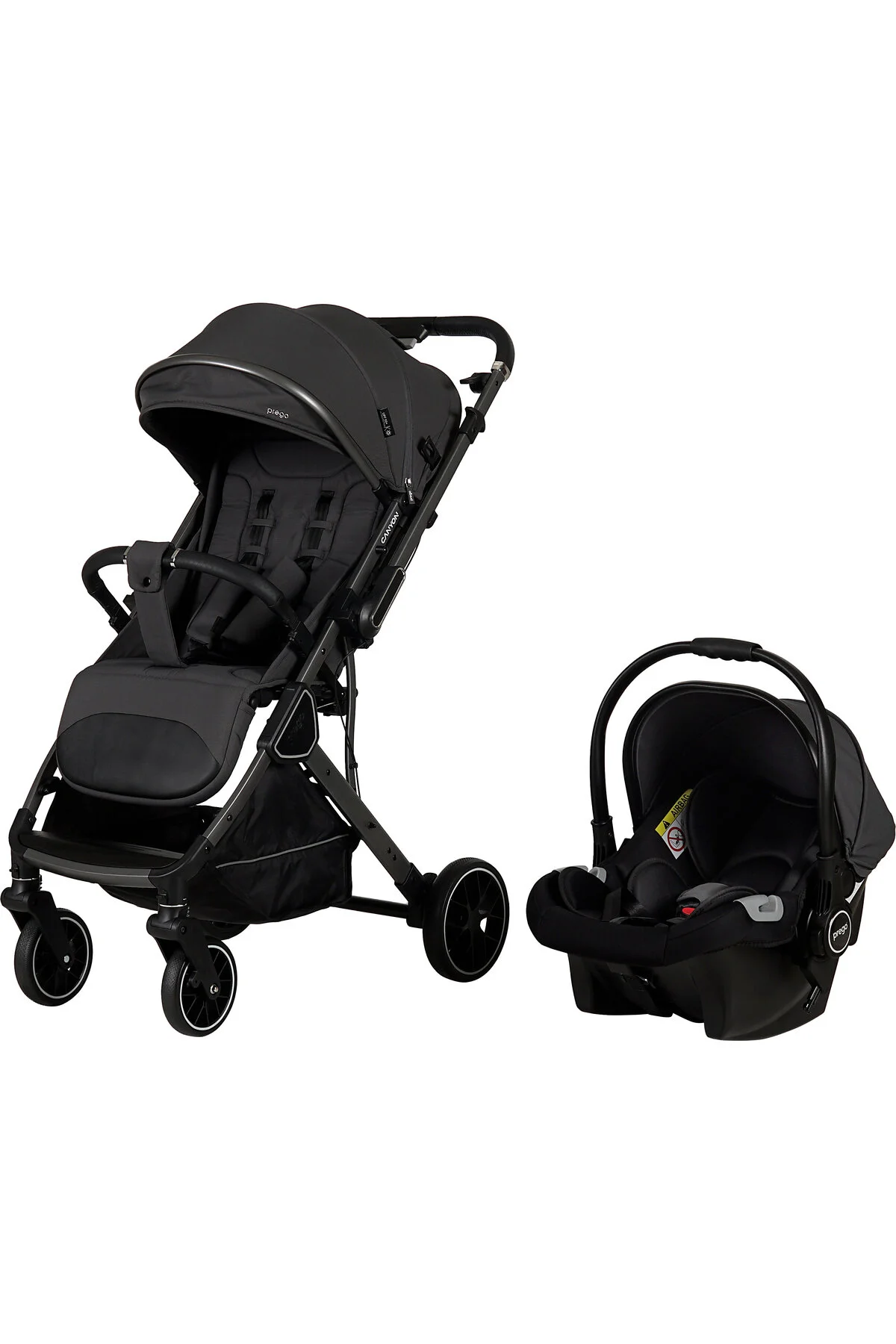 Prego Canyon Koldan Çift Yönlü Travel Bebek Arabası
