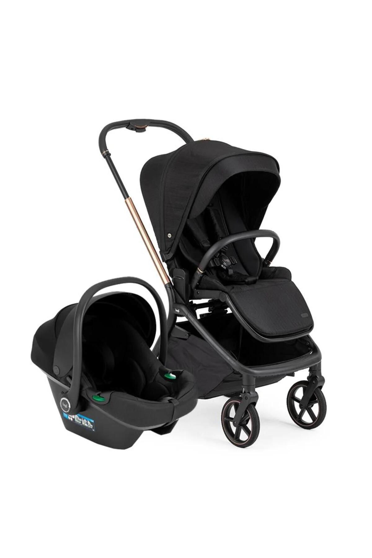 Bagi Xenon Travel Sistem Bebek Arabası Black Gold