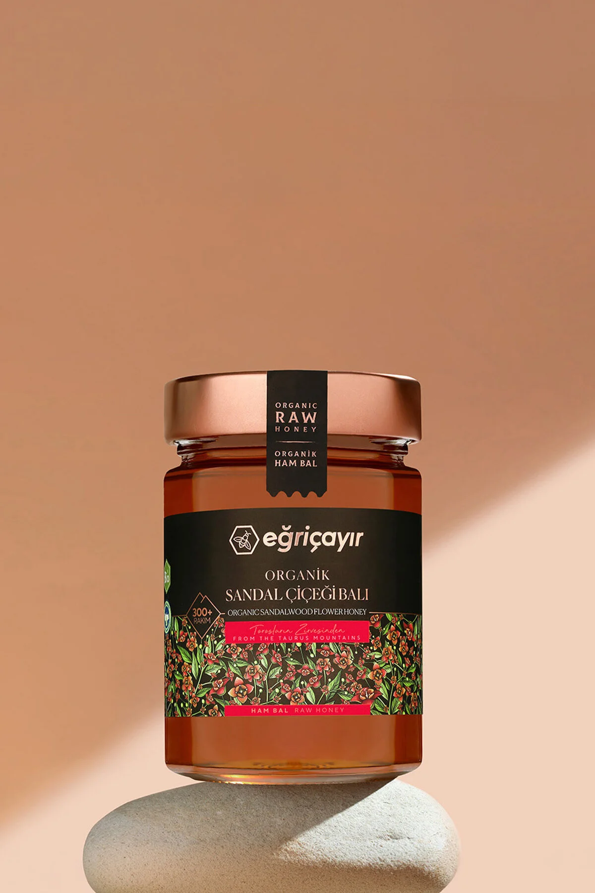 Eğriçayır Organik Sandal Çiçeği Balı 450g