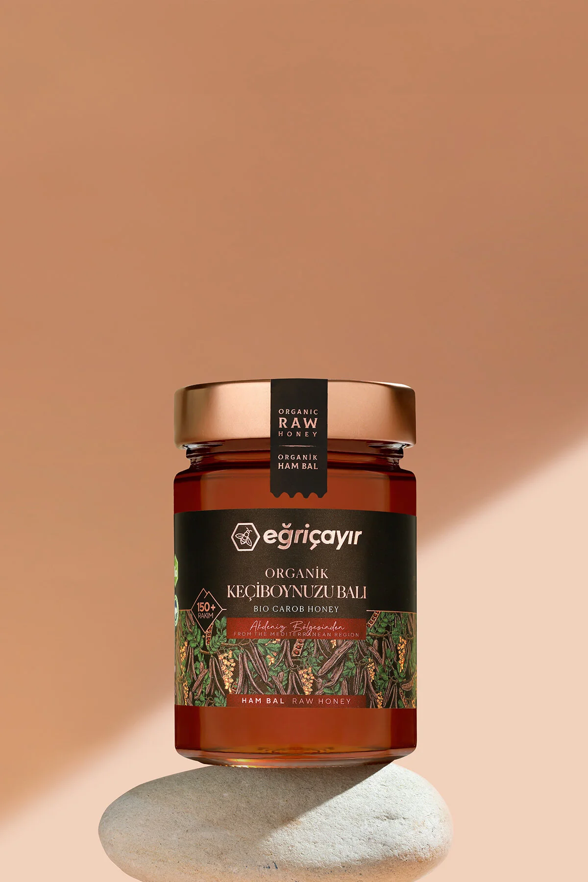 Eğriçayır Organik Keçiboynuzu Balı 450 gr
