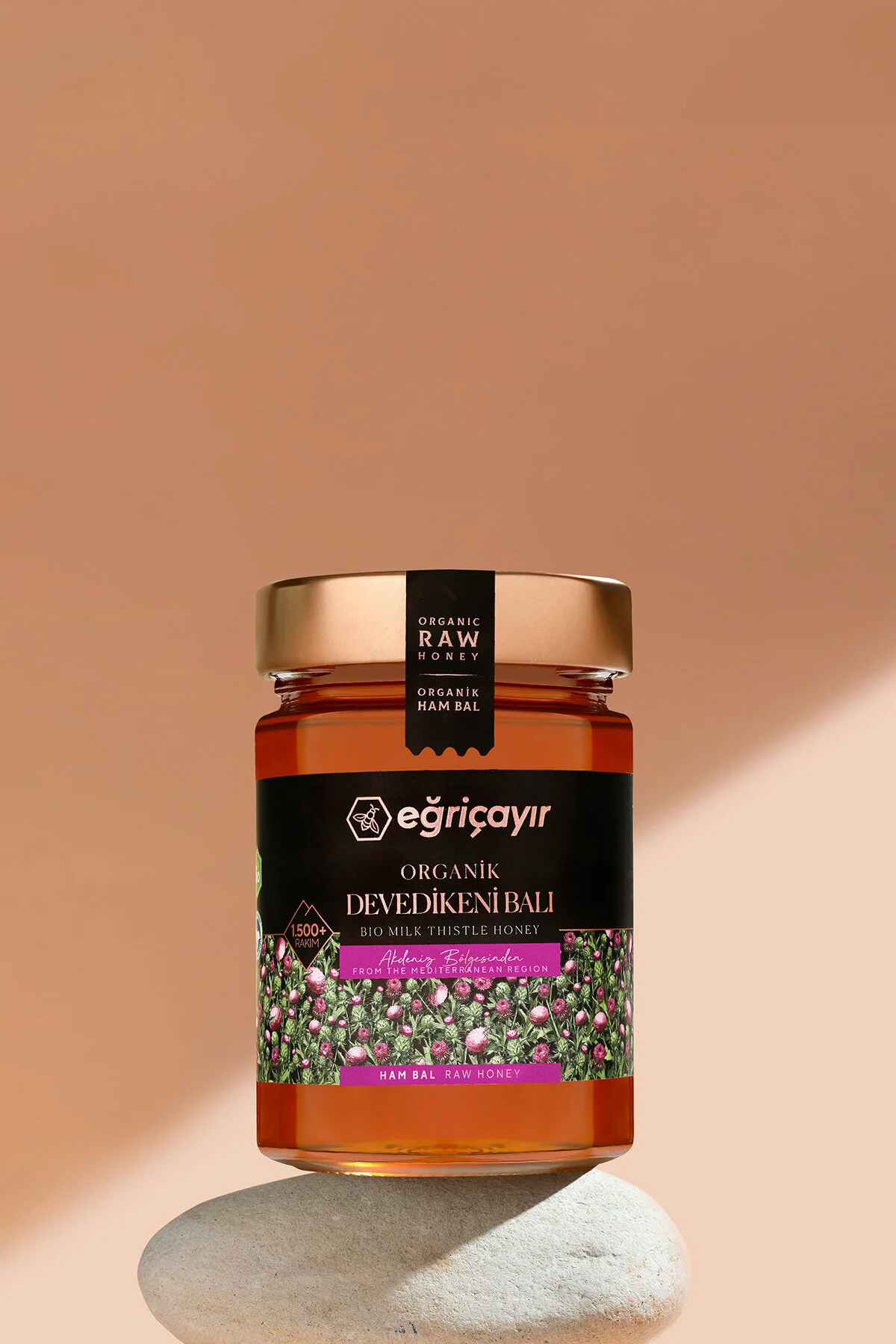 Eğriçayır Organik Devedikeni Balı 450 Gr